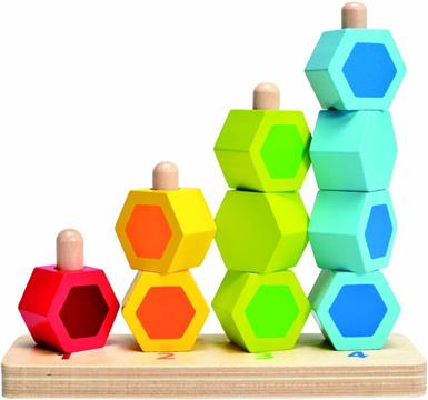 Hape Early Explorer Wooden Counting Stacker (E0504)