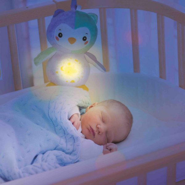 Baby Clementoni Infant Fluffy Owl with Light