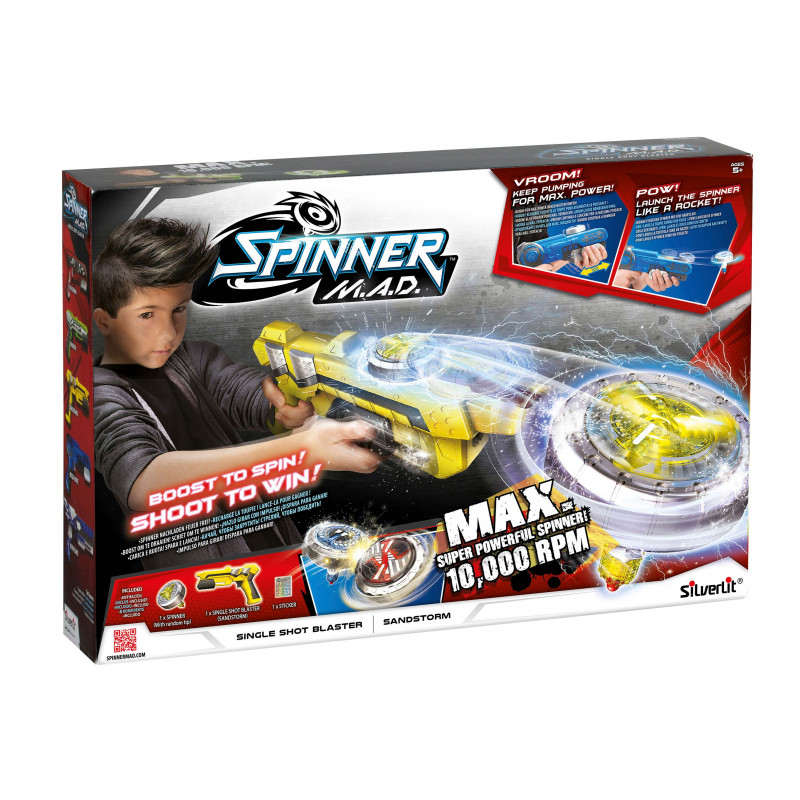 Spinner M.A.D. Gun Set With Spinner