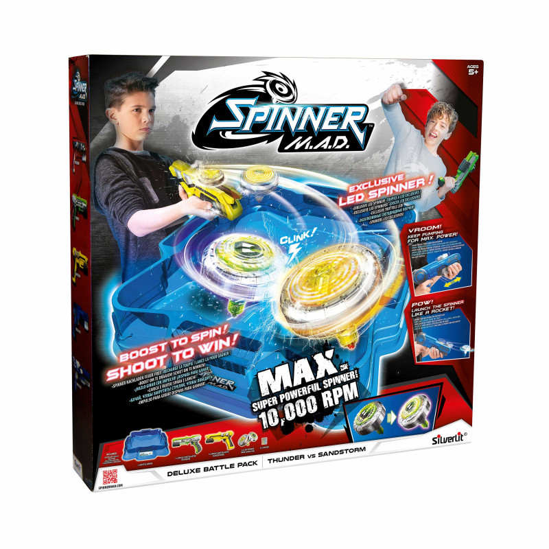 Spinner M.A.D. Deluxe Battle Set