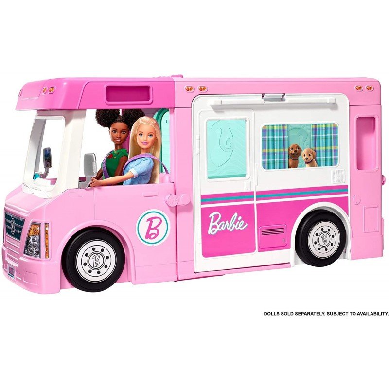 Barbie Caravan 3 to 1