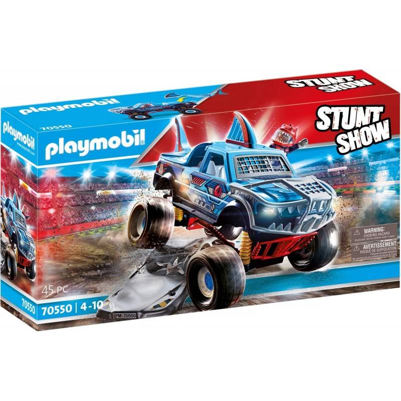 Playmobil Stunt Show Shark Monster Truck Shark
