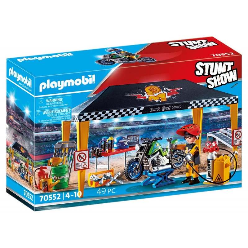 Playmobil Stunt Show Stage – Repair Crew